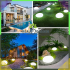 LED Päikesevalgustusega Aialamp Kivi Terrassile 16cm Elegantne