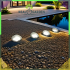 LED Päikesevalgustusega Aialamp Kivi Terrassile 16cm Elegantne