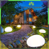 LED Päikesevalgustusega Aialamp Kivi Terrassile 16cm Elegantne