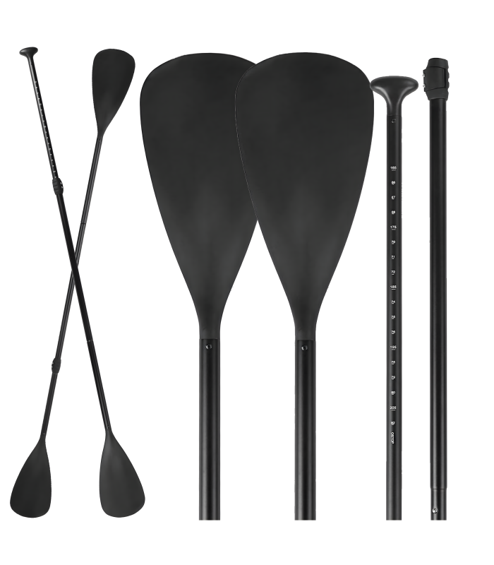 Kokkupandav Kajakimõla SUP-i Lauale 2-in-1 Reguleeritav 4-osaline 210 cm Pro