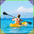 Kokkupandav Kajakimõla SUP-i Lauale 2-in-1 Reguleeritav 4-osaline 210 cm Pro