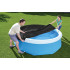 Bestway 58032 Basseini Kaitsekate PVC Ø 244cm Must Ümmargune