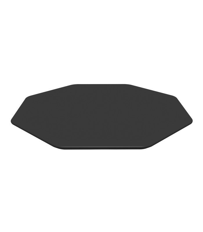 Bestway 58292 kaitsekiht PVC basseinile Ø 396cm must ümmargune