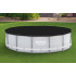 Bestway 58292 kaitsekiht PVC basseinile Ø 396cm must ümmargune