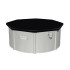 Bestway 58292 kaitsekiht PVC basseinile Ø 396cm must ümmargune