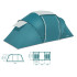 Bestway 68093 Matkatelgi Kempinguks Perele 4 Inimest