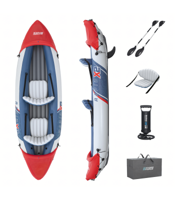 Bestway 65077 Täispuhutav Kahe Inimese Süsta Lite Rapid X2 321 x 100 cm Komplekt