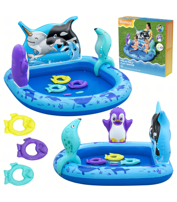 Bestway 53156 Täispuhutav Mänguväljak Polar Pals