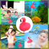 Ujuv Basseini Termomeeter Flamingo