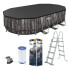 Bestway 5611R Steel Pro Rectangular Garden Pool 610x366x122cm