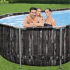 Bestway 5611R Steel Pro Rectangular Garden Pool 610x366x122cm