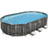 Bestway 5611R Steel Pro Rectangular Garden Pool 610x366x122cm