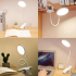 Juhtmeta LED lugemislamp klambriga