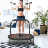 Kokkupandav Fitness Trampoliin 100 cm Reguleeritava Käepidemega