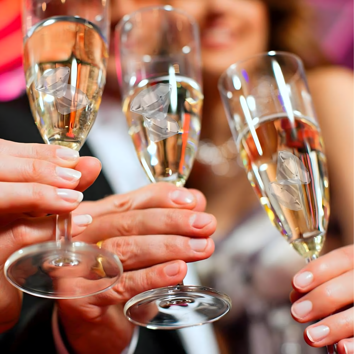 Silikoonist Jääkuubiku Vorm XL