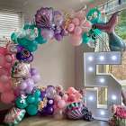 Balloon Garland Mermaid 97 Elementi
