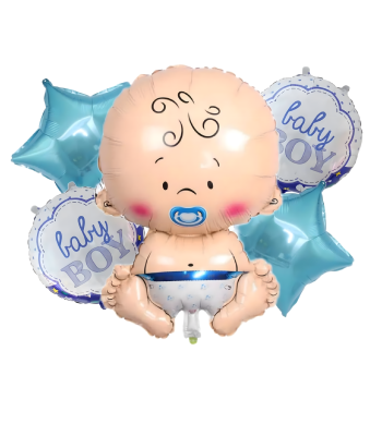 Baby Shower poiss beebipoiss õhupallikomplekt