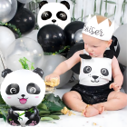 Panda Sünnipäeva Õhupallikomplekt Loomad Peole 5 tk