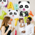 Panda Sünnipäeva Õhupallikomplekt Loomad Peole 5 tk