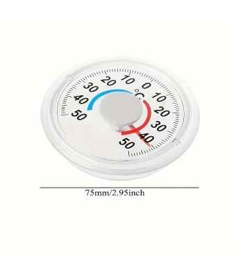 Väli- ja sisetermomeeter madalatele temperatuuridele -50°C kuni +50°C isekleepuv