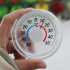 Väli- ja sisetermomeeter madalatele temperatuuridele -50°C kuni +50°C isekleepuv