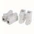 20 x Kiirkinnitus Klemmliist 2-Pin Juhtmetele CH2
