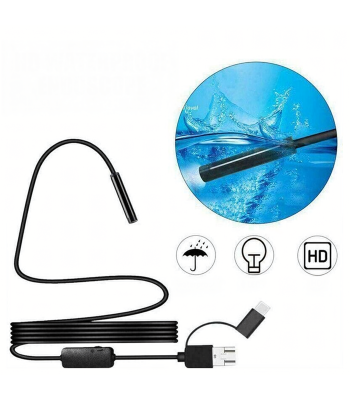 Endoskoopkaamera painduv USB 2m 5,5mm veekindel
