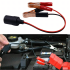 Adapteri sigaretisüütaja pistiku üleminekuga krokodilliklambritega 12V 24V