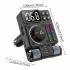 Auto Bluetooth-saatja FM-raadio Bluetooth 5.3 PD 30W laadija