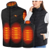 Soojendusega vest USB-ühendusega, 3XL (L), must