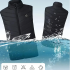 Soojendusega vest USB-ühendusega, 3XL (L), must