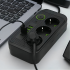 Toitejuhtme pikendusjuhe 2m 3 pistikupesa 5 x USB laadija lüliti