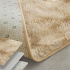 Vaip elutuppa või magamistuppa, 160 × 60 cm, Shaggy, kreemjas