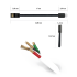 USB-C - USB-A laadimiskaabel võtmepaela kujul