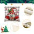 Jõuluteemaline 45x45cm dekoratiivsete padjapüüride komplekt 4tk