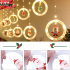 LED-kardin koos joonistega