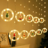 LED-kardin koos joonistega