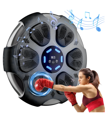 Interaktiivne poksimasin Bluetoothi ja muusikaga