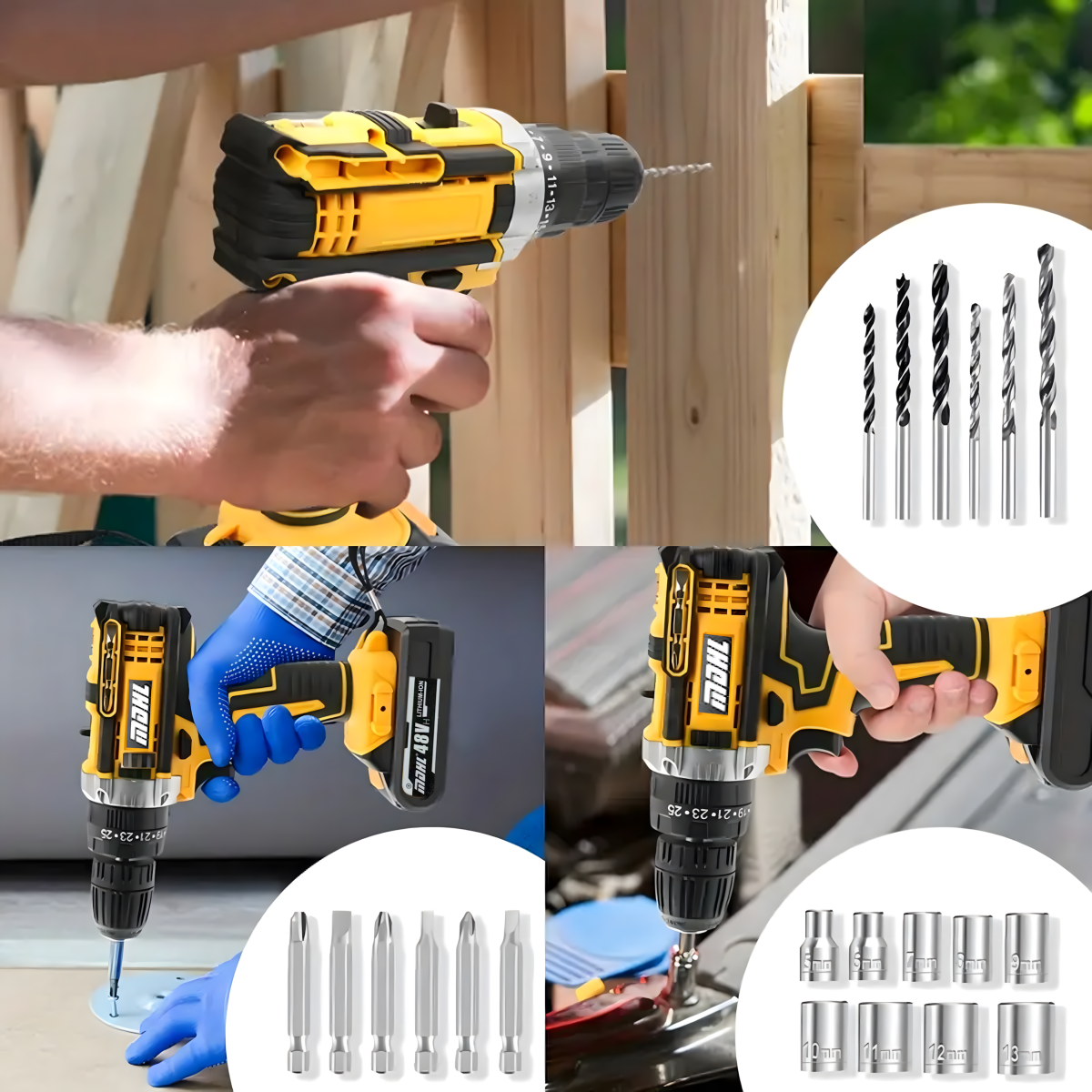 Akutrell Löökpuur 48V