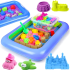 Kineetiline liiv 2,5kg komplekt vormid mänguasjad bassein liivakast 45 osa