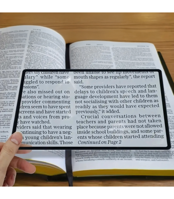 Elastne Suurendusleht 12 x 18 cm