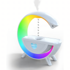 Antigravitatsiooniga Õhuniisutaja Aroomiteraapia Öölamp RGB Kõlar