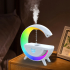 Antigravitatsiooniga Õhuniisutaja Aroomiteraapia Öölamp RGB Kõlar