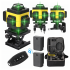 Laserpoziomer 4D 360° 16 Joont Statiivi ja 2 Akuga