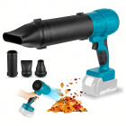 Juhtmeta lehepuhur 400W 2xAku Kott