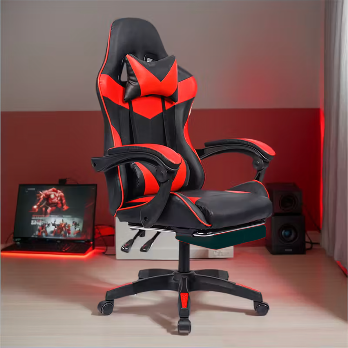 Mänguritool Kontoritool Jalatoega