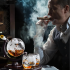 Whisky Komplekt Karahvin Globus 850ml Laev 2 Klaasi Graveeringuga Kingitus