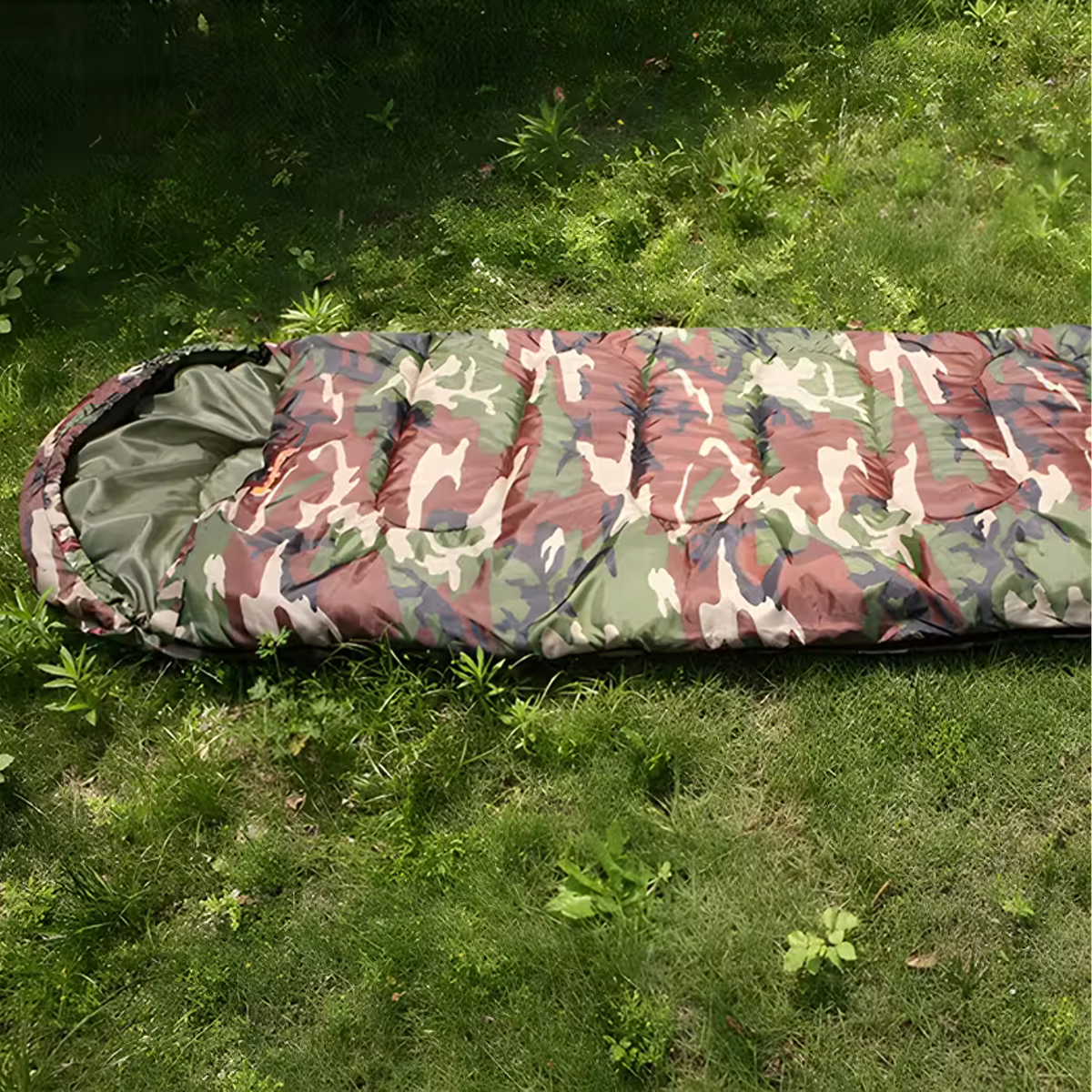 Moodumiskott 2in1 Moro Mumia Turistlik Kerge Soe Kootud Kapuutsiga 210x75 cm