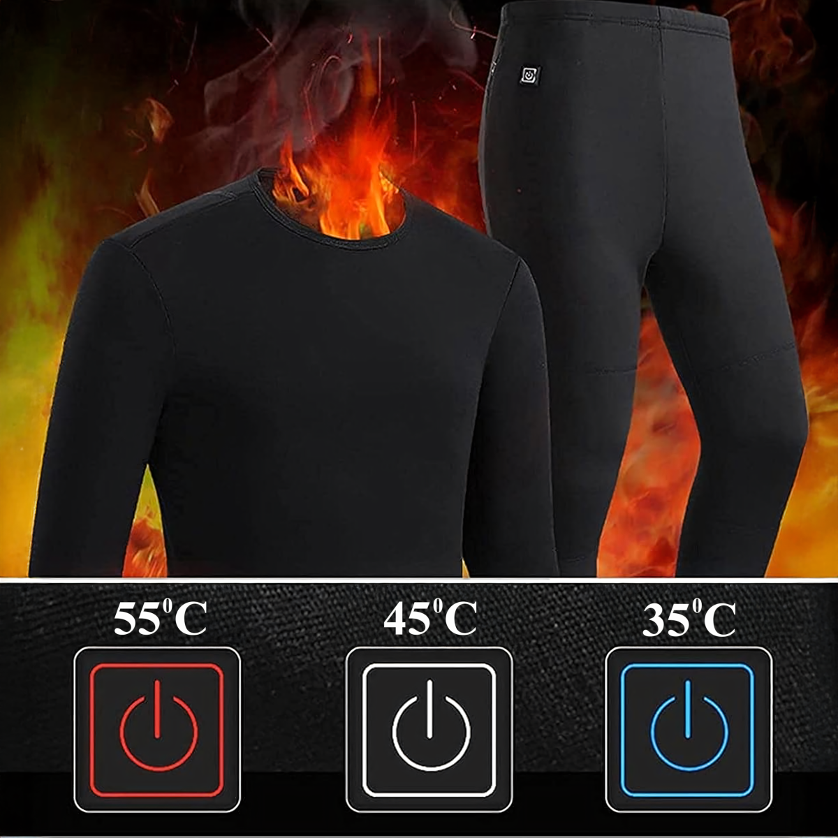 Soojuspesu Termoaktiivne Komplekt 3XL