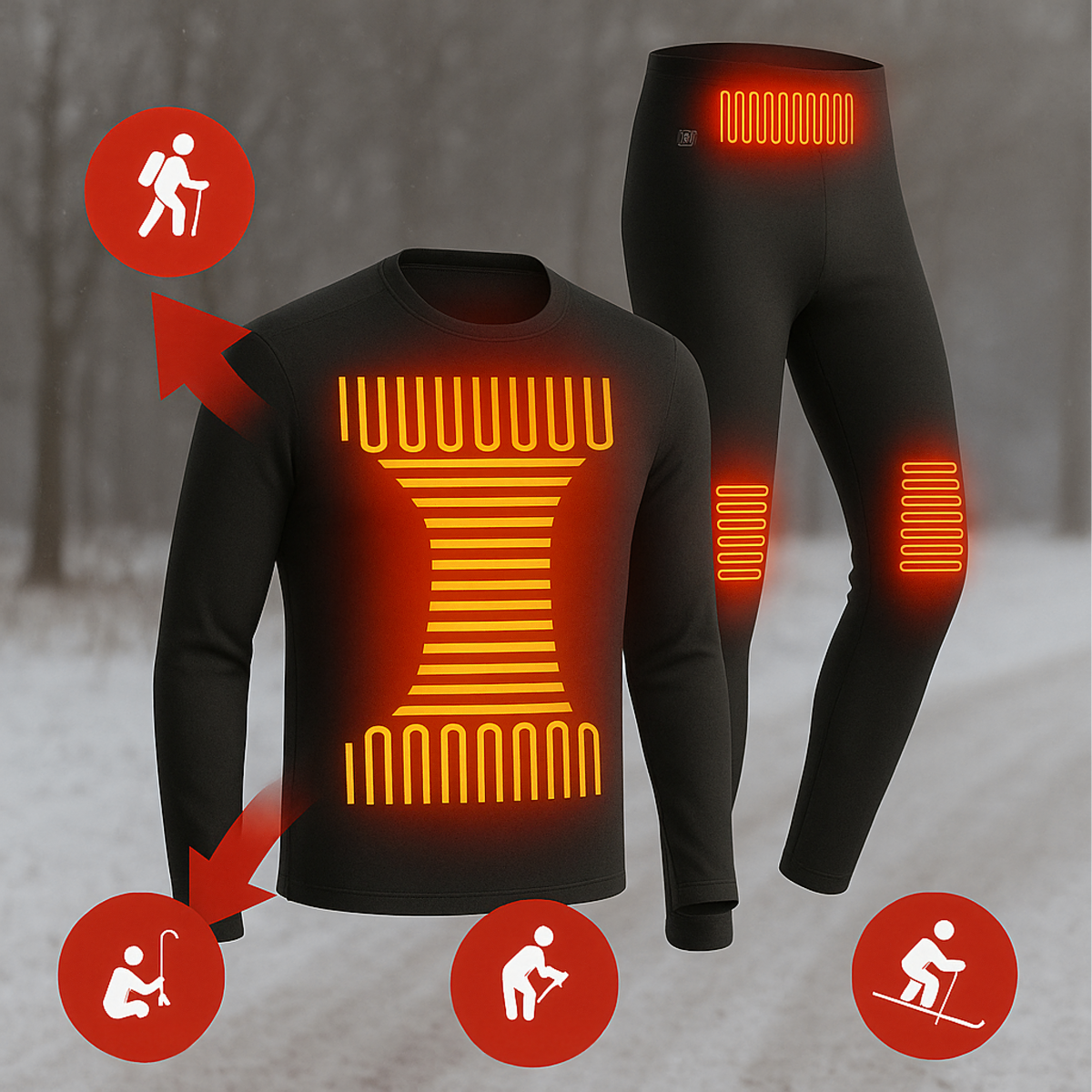 Soojuspesu Termoaktiivne Komplekt 3XL